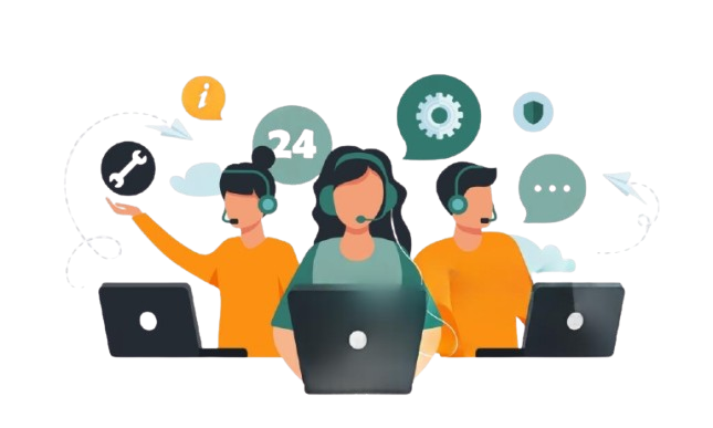 Customer Support Illustration